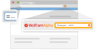 WolframAlpha 확장 프로그램 히어로 이미지