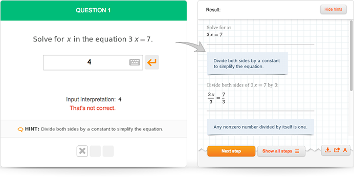Wolfram Problem Generator를 통한 연습 문제